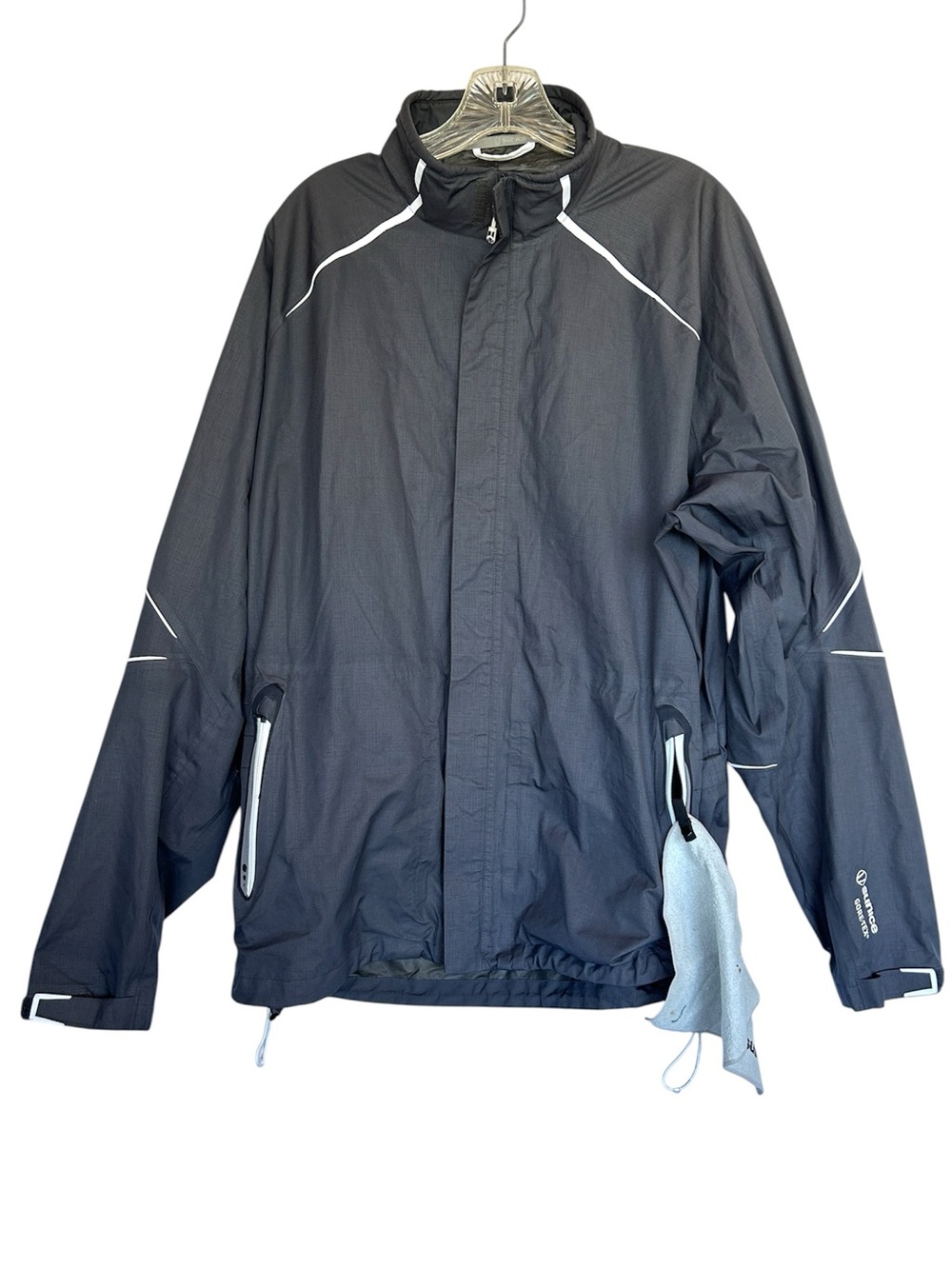 Sunice mens Goretex jacket softshell windbreaker weather resistant grey size XL